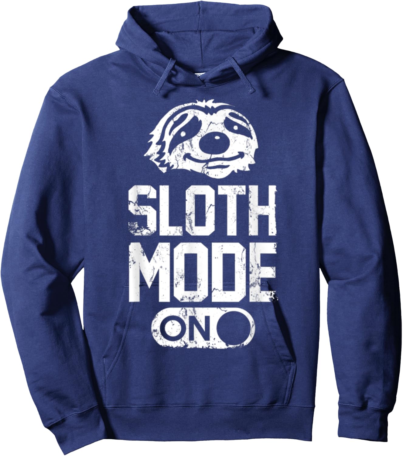 Sloth Mode On Hoodie - Hoodie | Navy