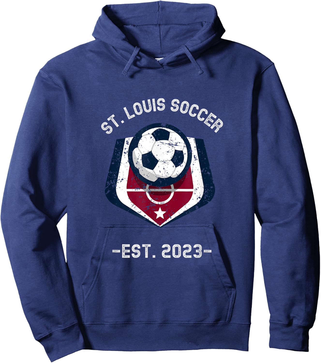 St. Louis Soccer/Football 2023 Small Hoodie - Hoodie | Navy
