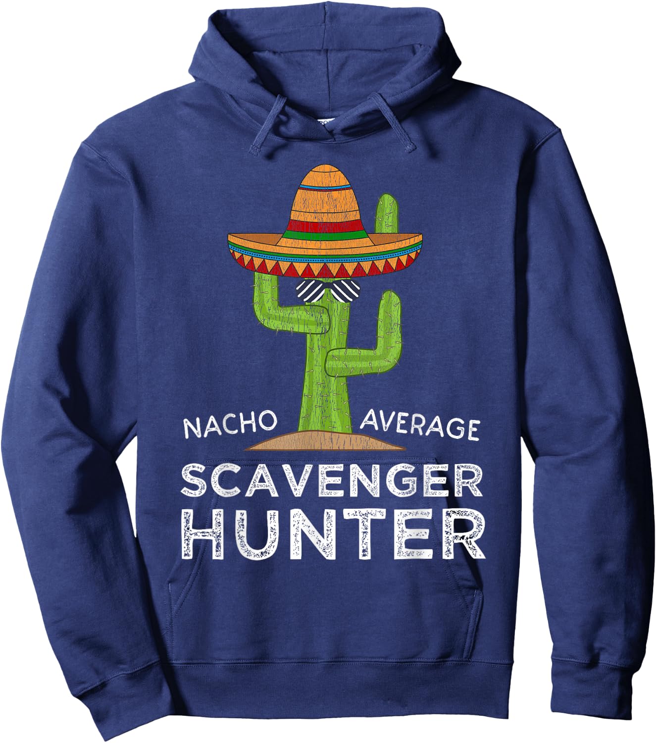 Funny Scavenger Hunt Hunter Hoodie - Hoodie | Navy