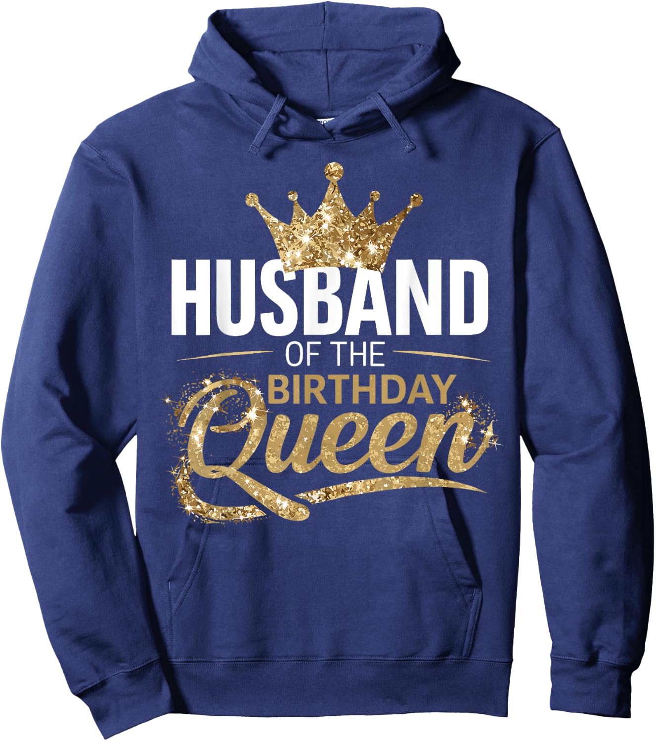 Husband Of The Birthday Queen Party Hoodie - Hoodie | Navy