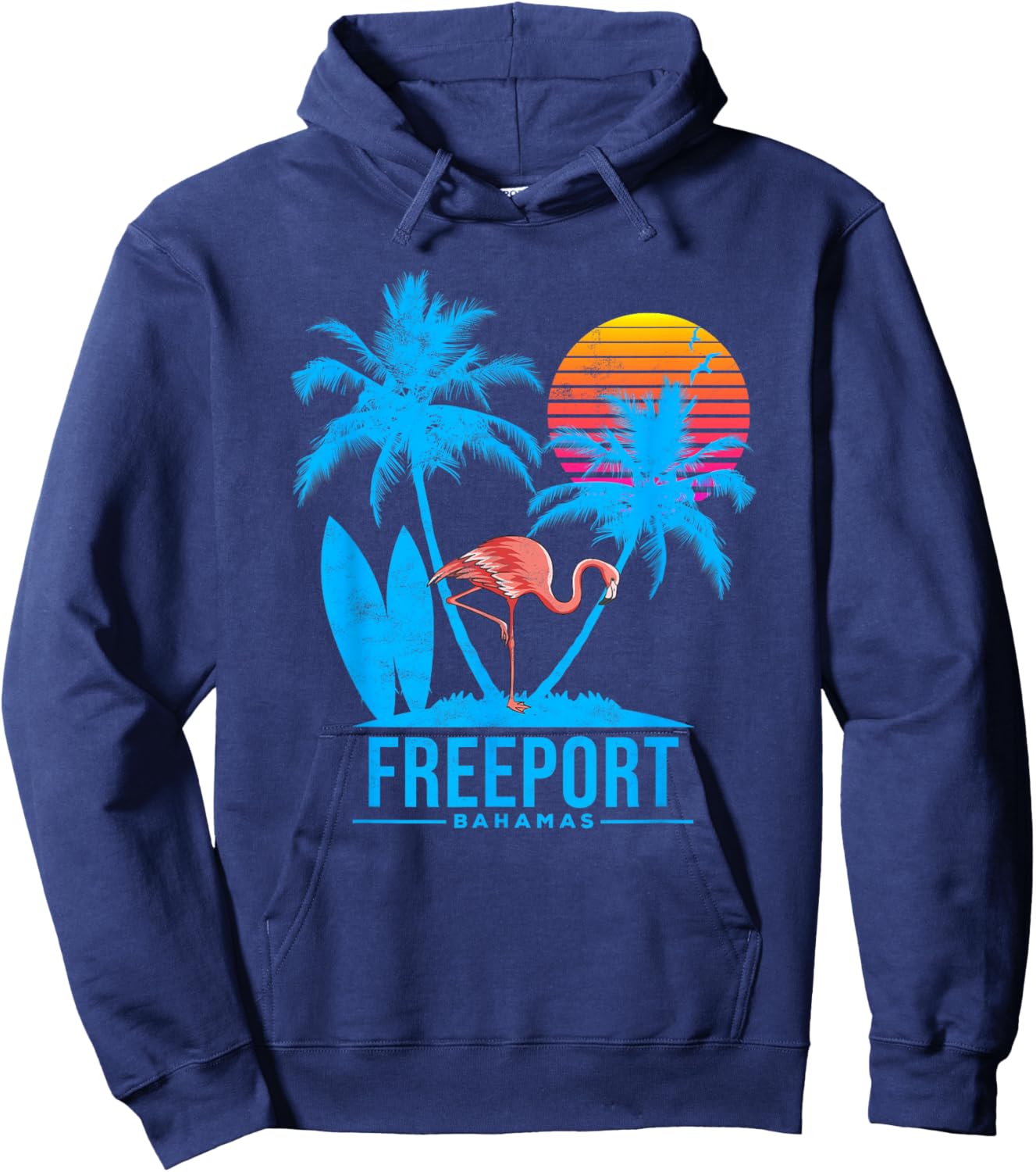 Bahamas, Freeport Hoodie - Hoodie | Navy