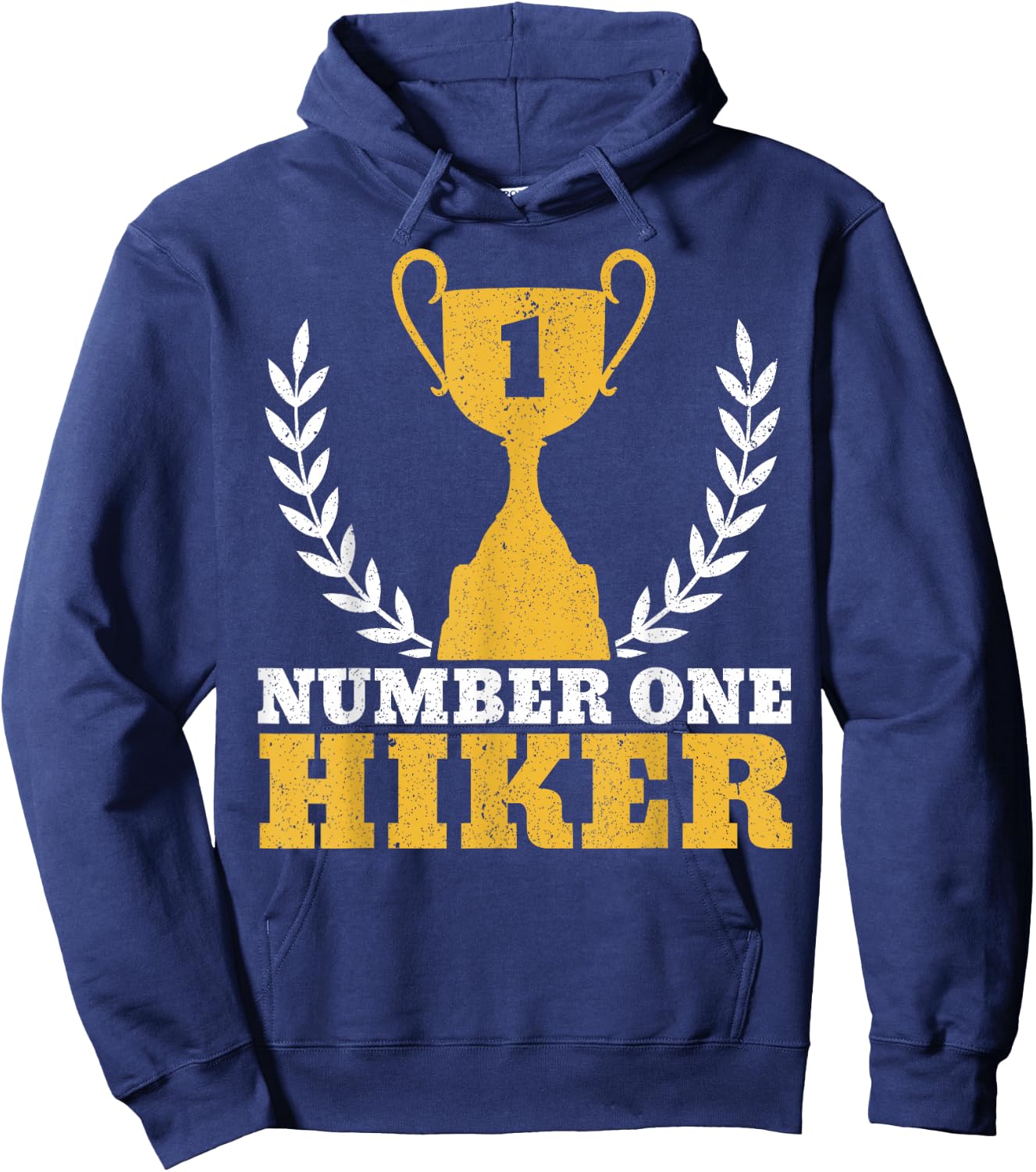 Number One Hiker Hiking Enthusiast National Hoodie - Hoodie | Navy