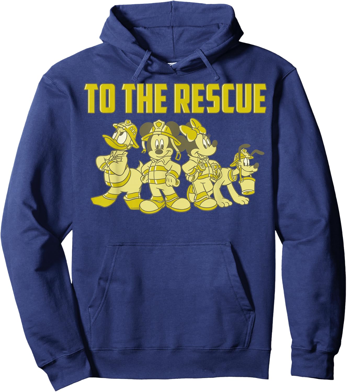 Disney Mickey And Friends Firefighters To The Rescue Hoodie - Hoodie | Navy