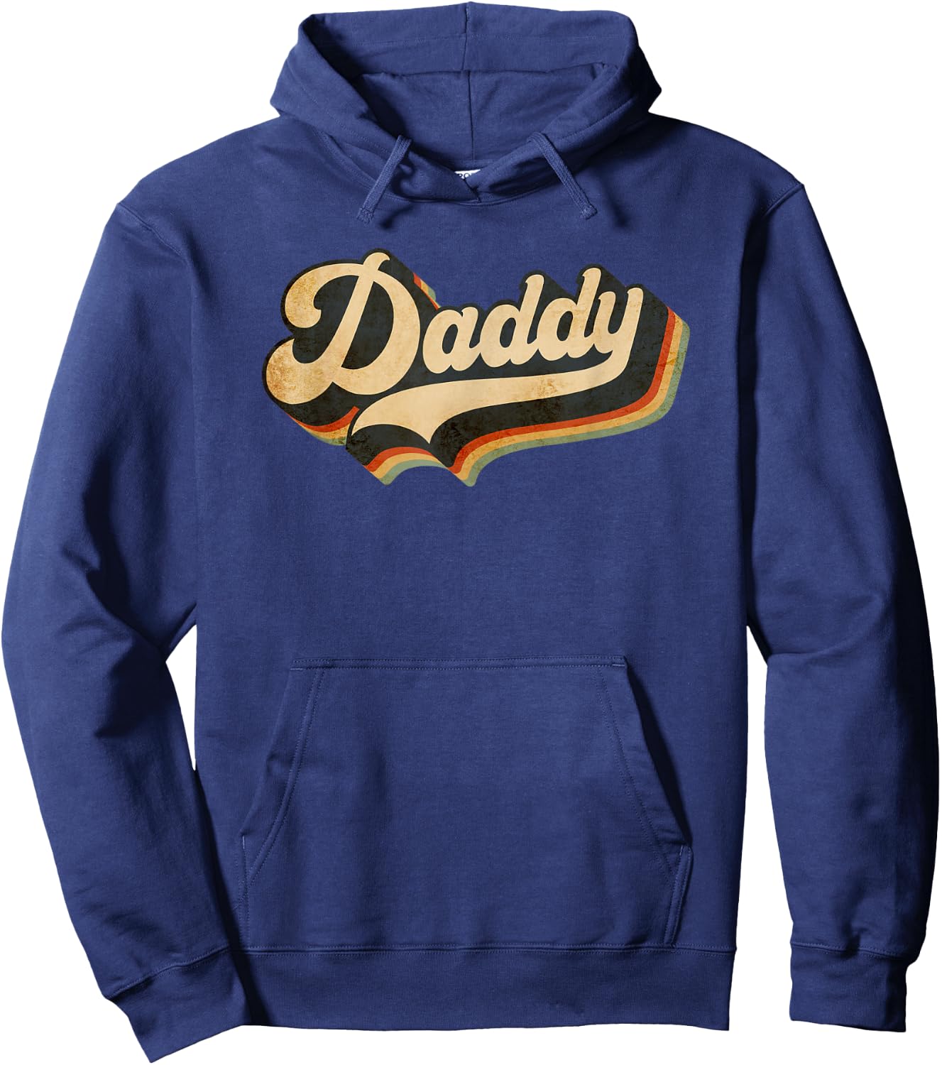 Daddy Gift from Kids for Dad Father's Day Daddy Hoodie - Hoodie | Navy