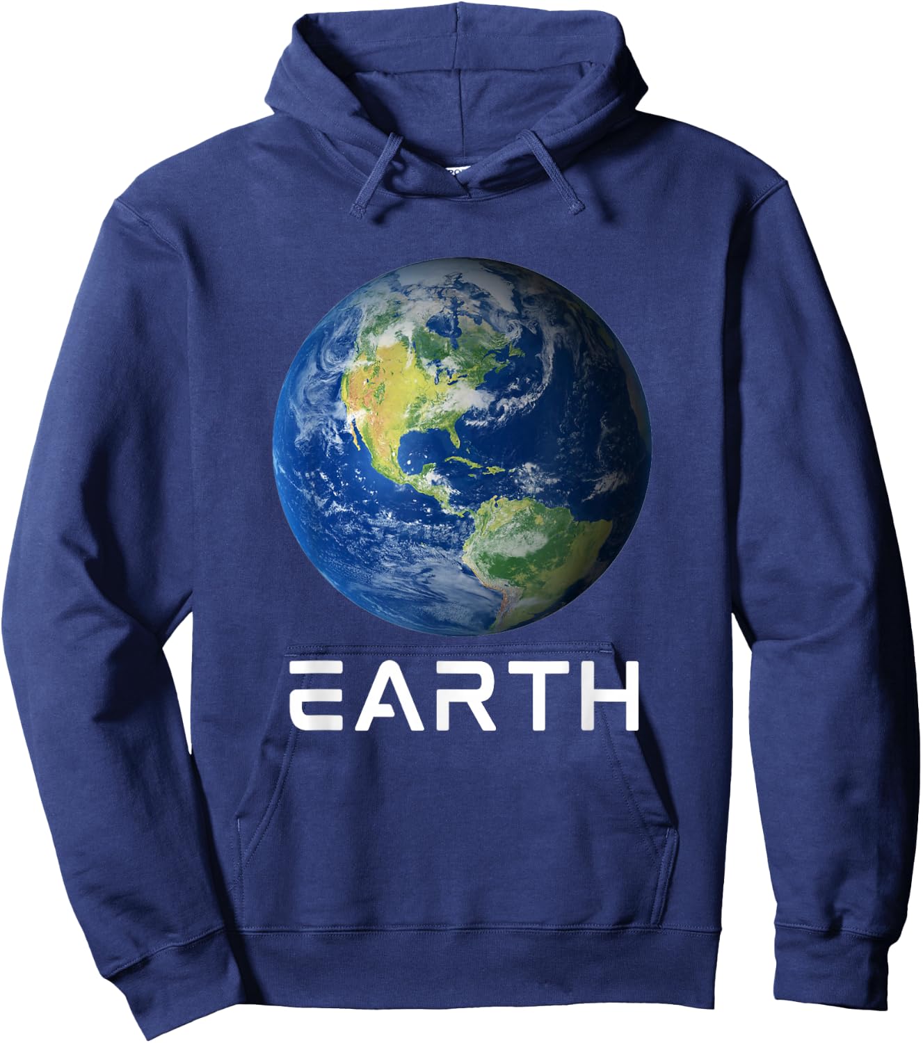 Solar System 3rd Planet Earth Outer Space Hoodie - Hoodie | Navy