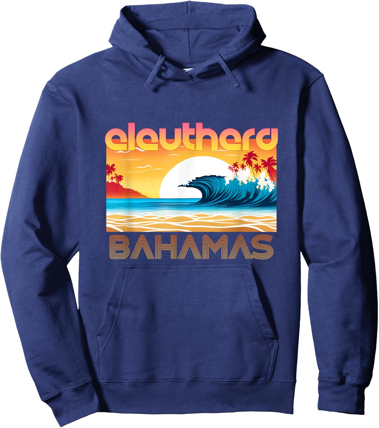Eleuthera Retro Vintage Souvenir Apparel - Eleuthera Hoodie - Hoodie | Navy