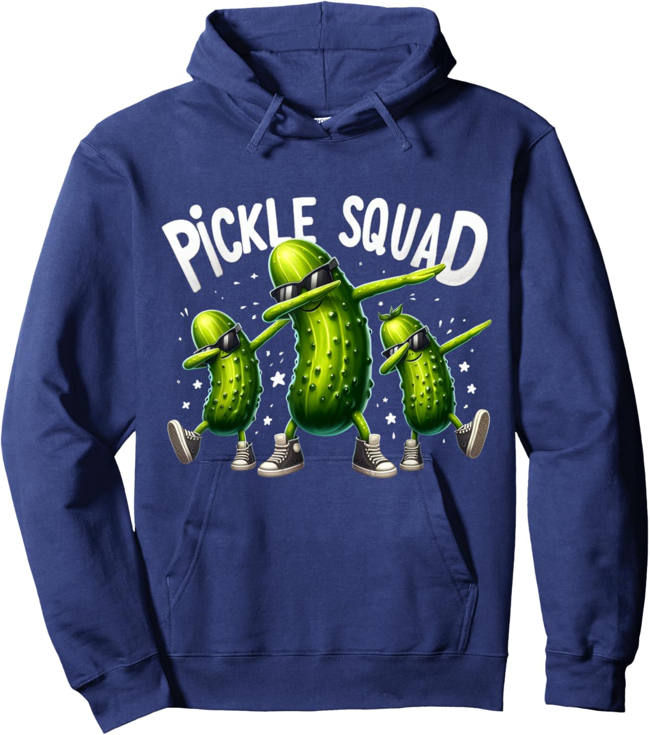 Pickle Squad Vegan Dill Big Dill Gang Lovers Pickle Lover Hoodie - Hoodie | Navy