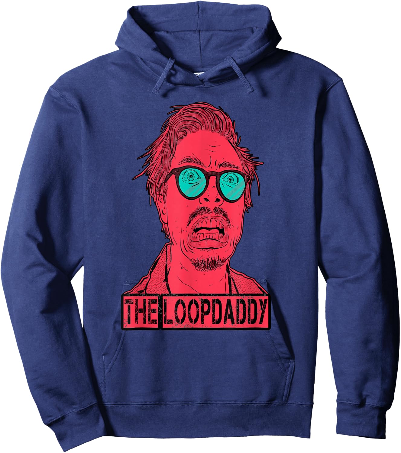 Funky Jazz and Deep House Pop Art Music Shirt Hoodie - Hoodie | Navy