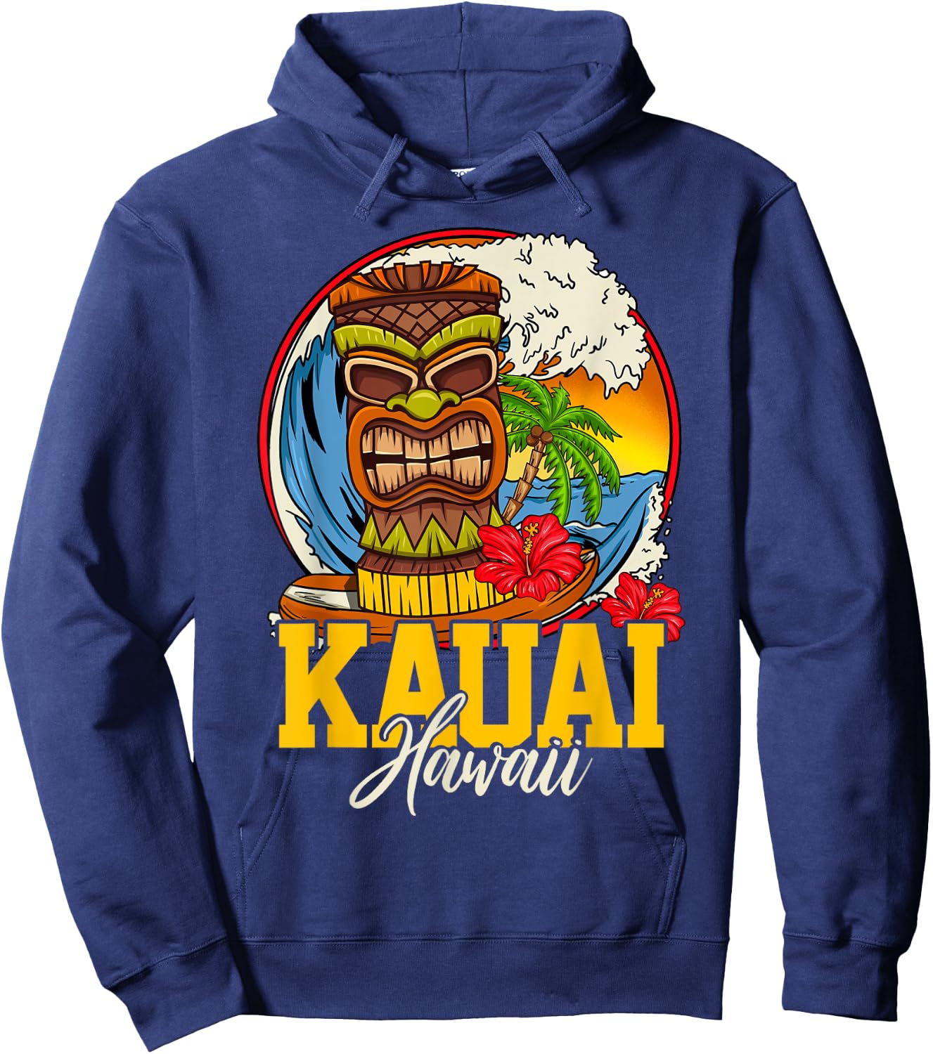 Kauai Hawaii Hoodie - Hoodie | Navy