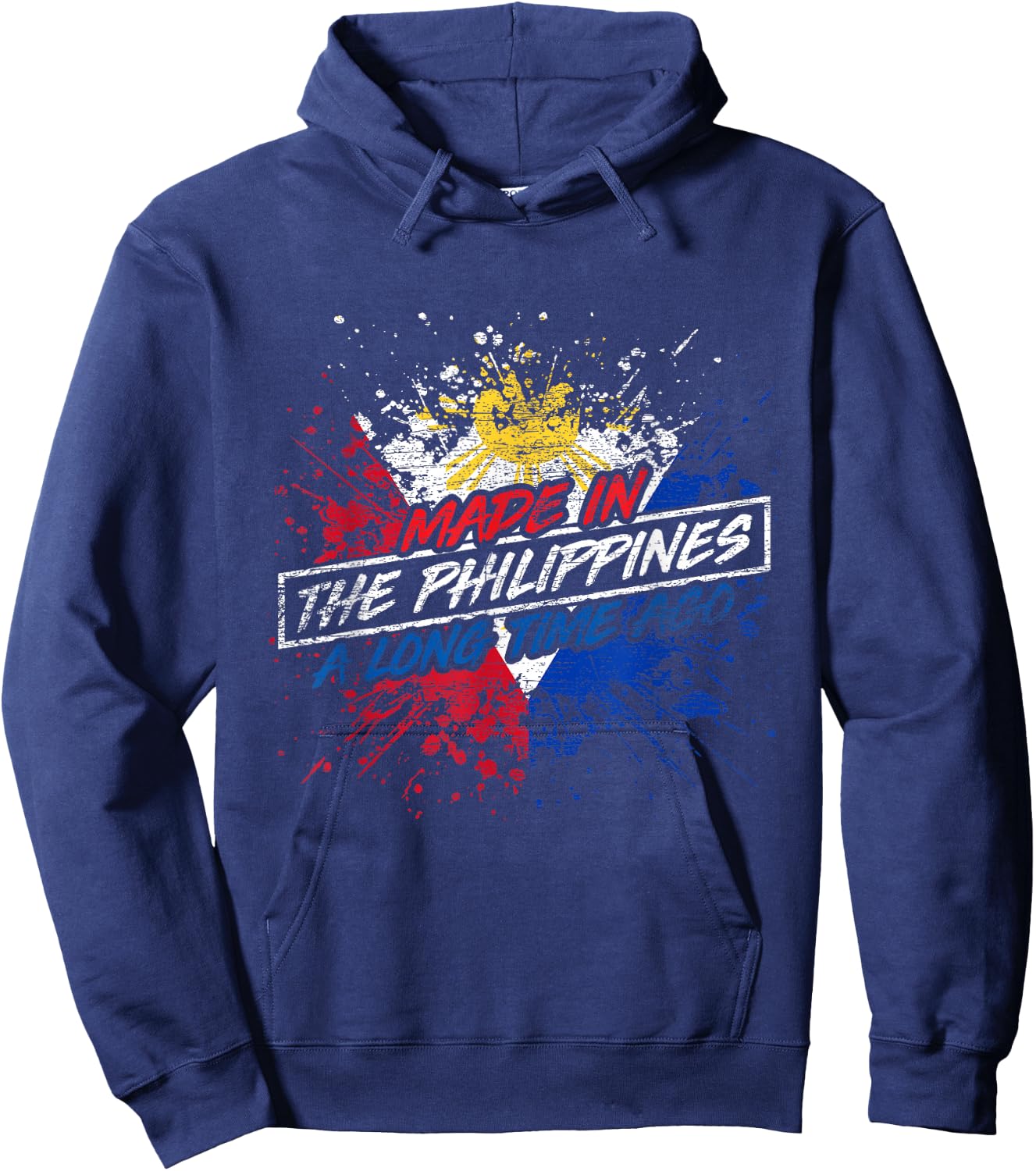Made In The Philippines Hoodie - Hoodie | Navy