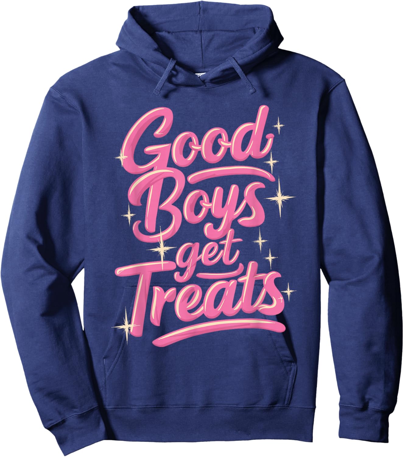 Treats Dog Owner Puppy Parent Pet Trainer Animal Good Boys Get Treats - -Adults, Black, Small, Short Sleeve Hoodie - Hoodie | Navy