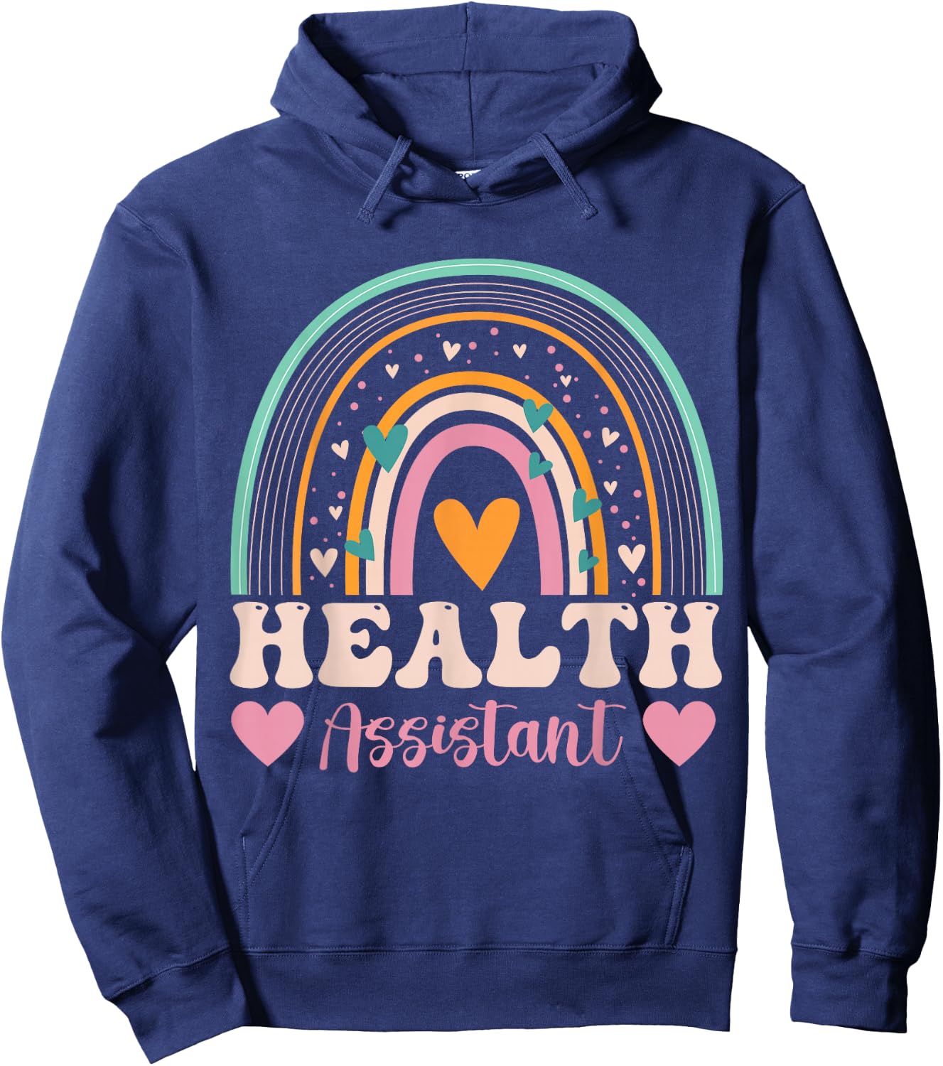 Health Assistant Appreciation Day Principal Health Aide Hoodie - Hoodie | Navy