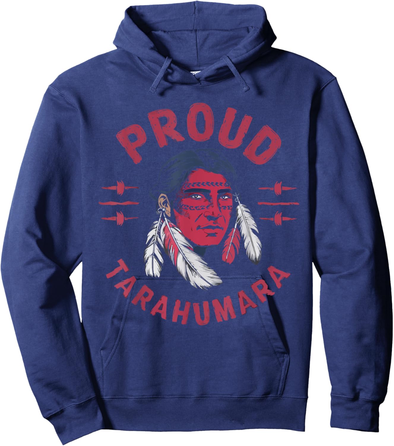 Indigenous People Mexico Native American Tarahumara Tribe Hoodie - Hoodie | Navy