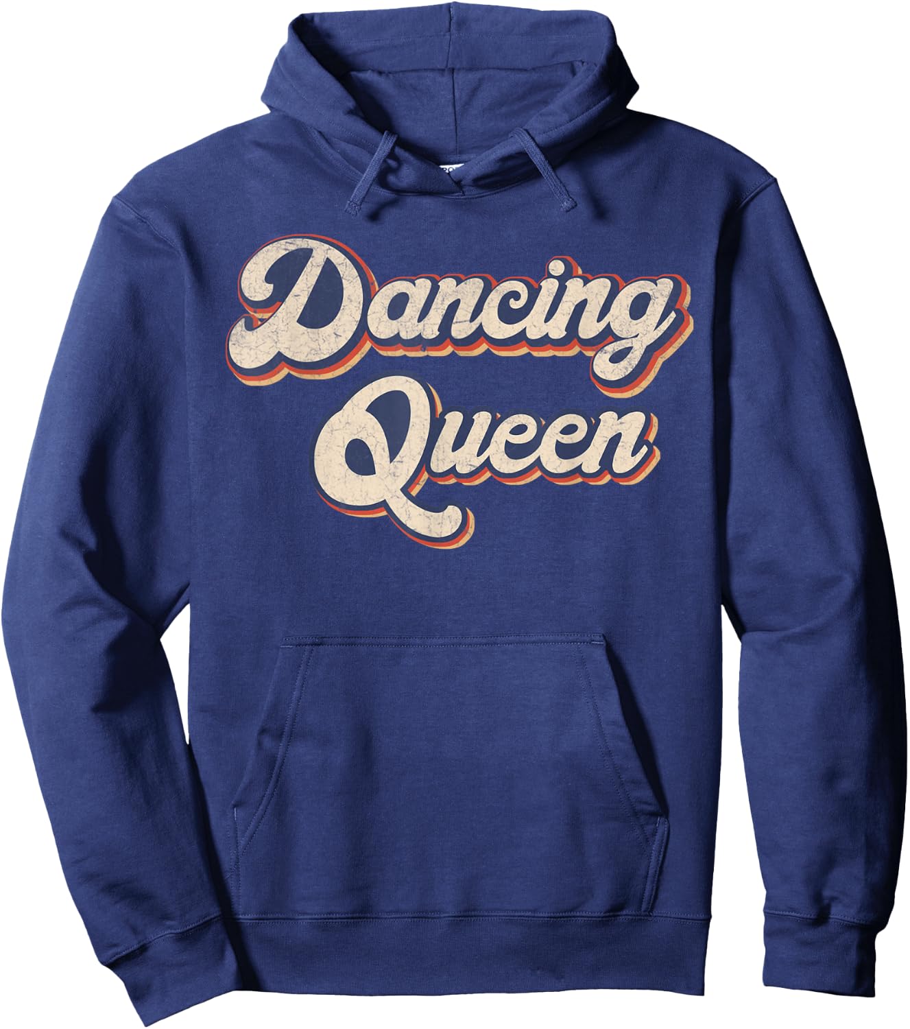 Dancing Queen Retro Dance Mom Vintage Dancing 70s Hoodie - Hoodie | Navy