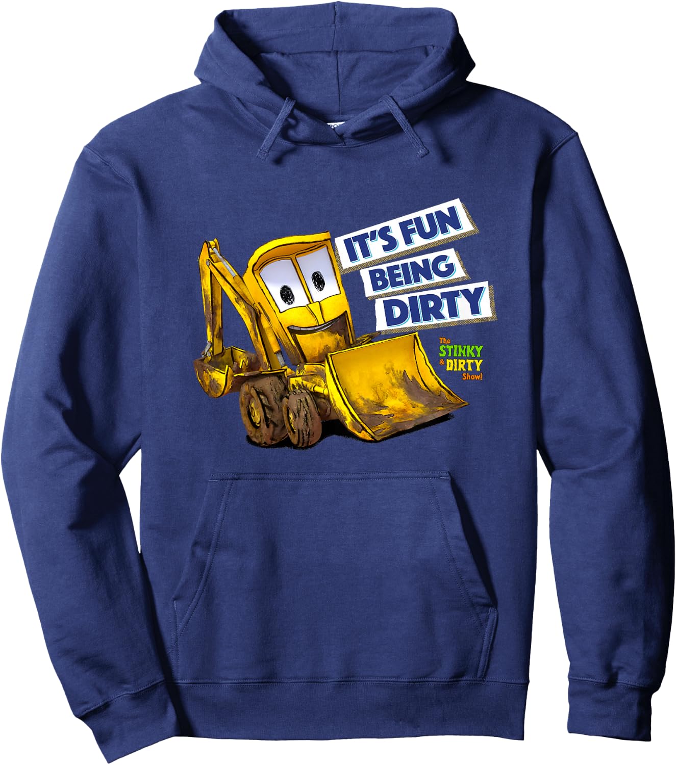The Stinky and Dirty Show - It's Fun Being Dirty Hoodie - Hoodie | Navy