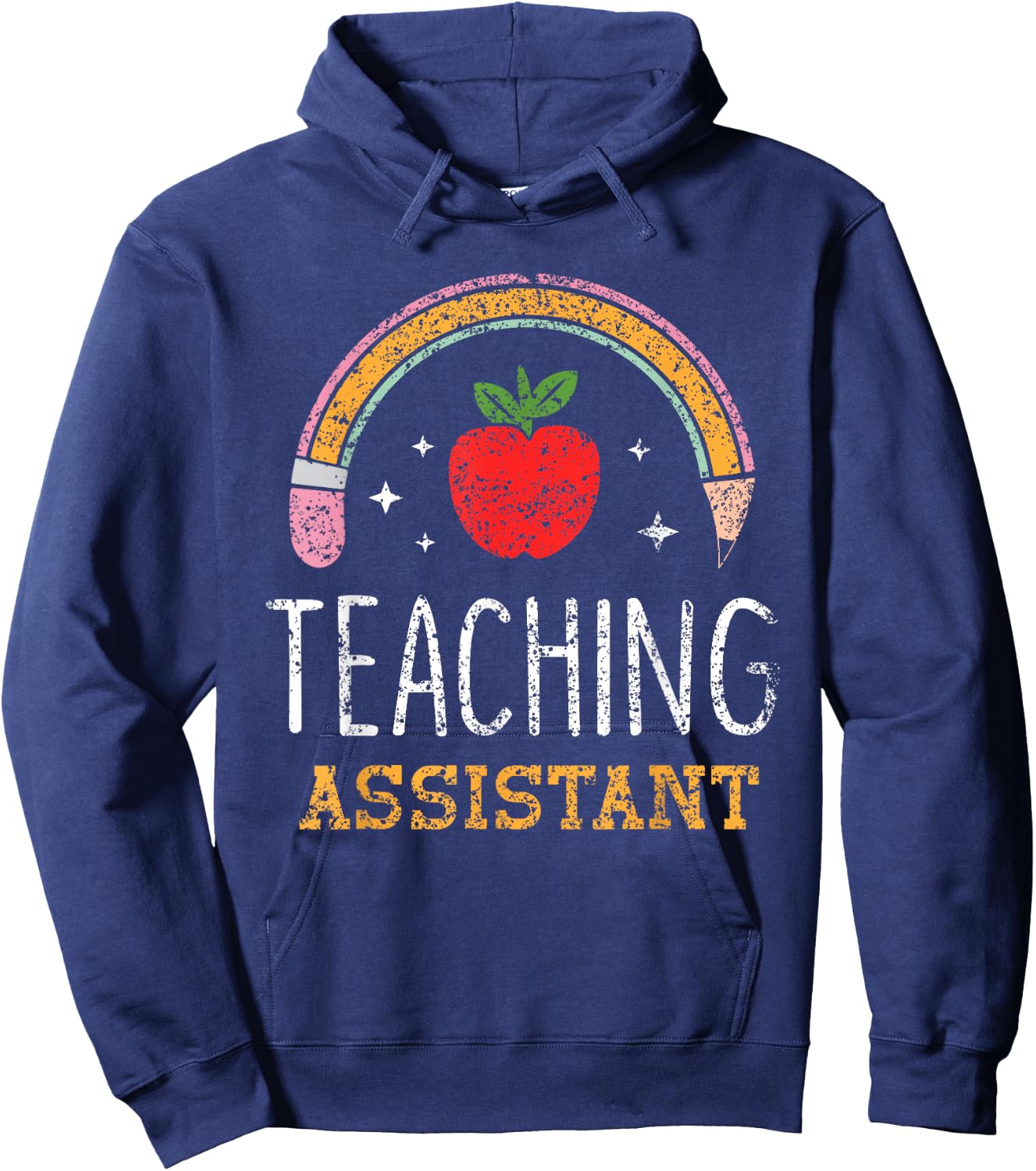 Teaching Assistant Teacher Assisting Teaching Assistant Hoodie - Hoodie | Navy