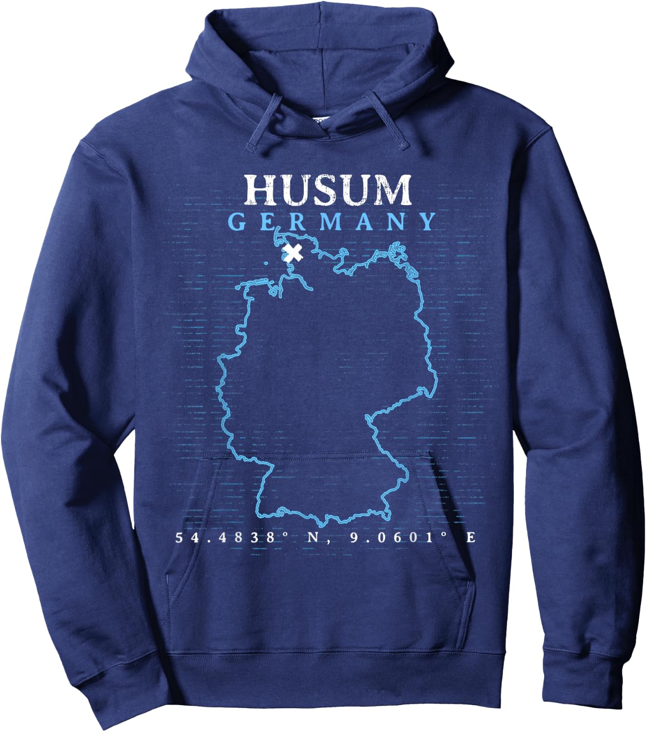 Germany Husum Hoodie - Hoodie | Navy