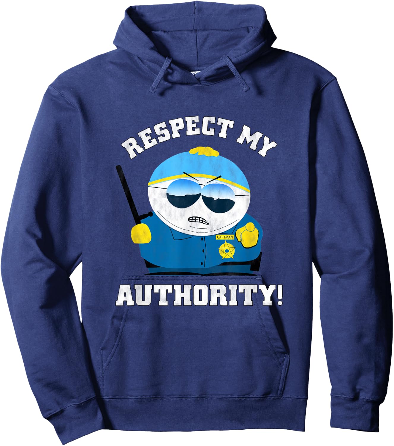 South Park Officer Cartman Hoodie - Hoodie | Navy
