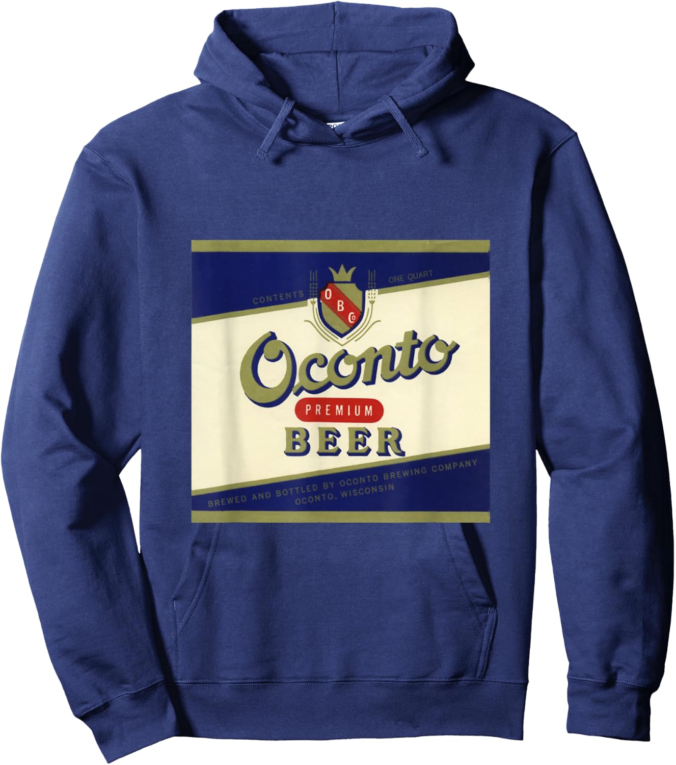 Oconto Beer Hoodie - Hoodie | Navy