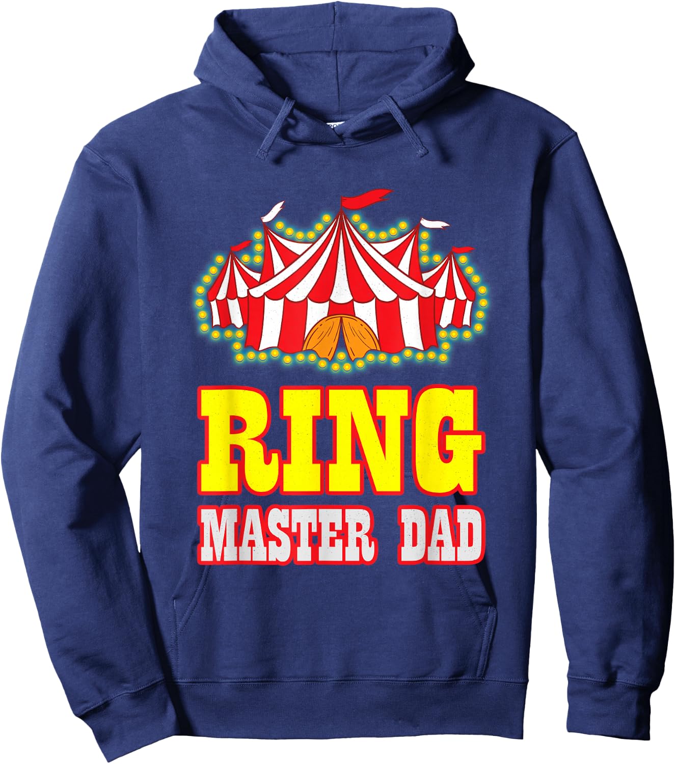 Ring Master Dad Carnival Birthday Circus Matching Family Men Hoodie - Hoodie | Navy