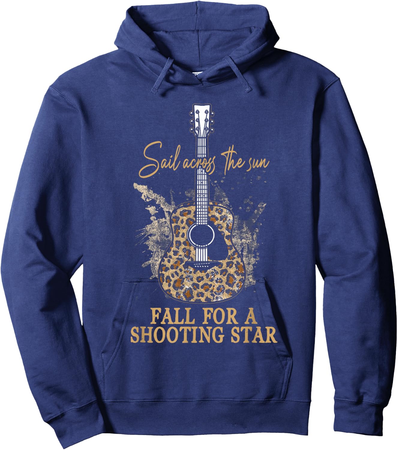 Sail Across The Sun Fall For A Shooting Star Classic Music Hoodie - Hoodie | Navy