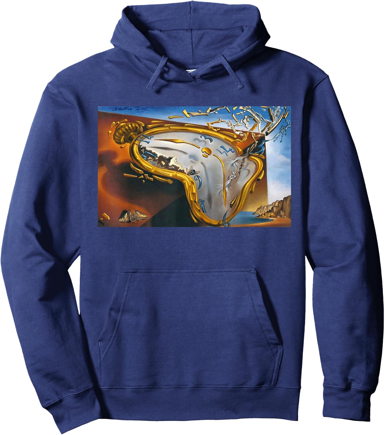 Famous Painting Illustration. Hoodie - Hoodie | Navy