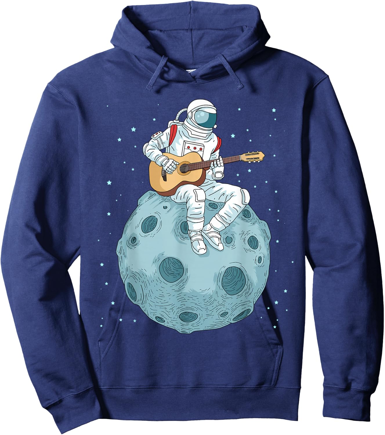 Guitar Kids Music Electric Bass Guitar Gift Guitarist Hoodie - Hoodie | Navy