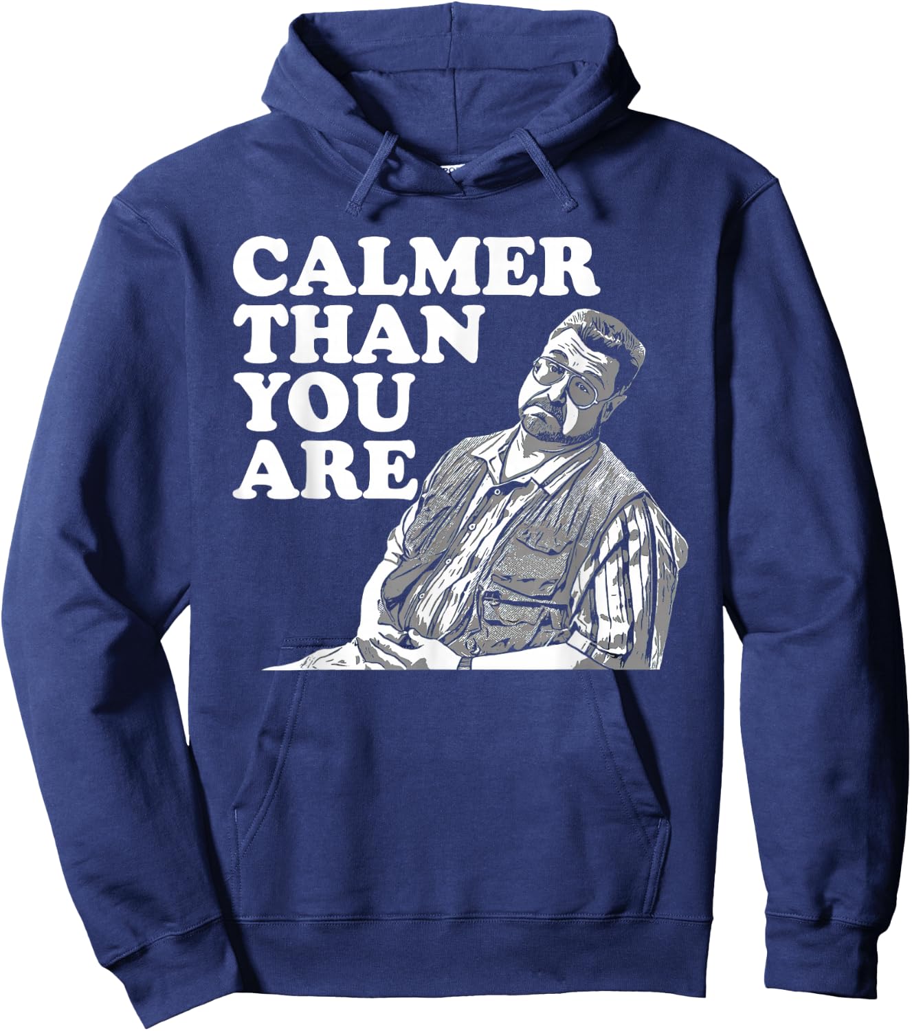 Funny Calmer Than You Are , Women Hoodie - Hoodie | Navy