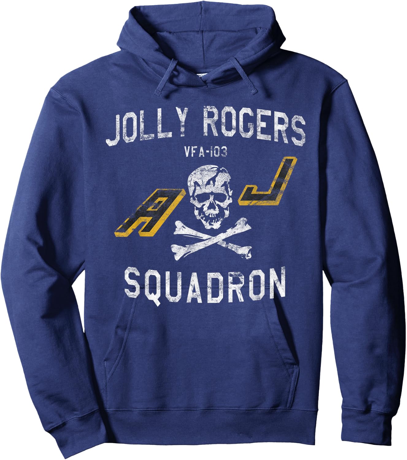 Jolly Rogers Strike Fighter Squadron VFA-103 Vintage Hoodie - Hoodie | Navy