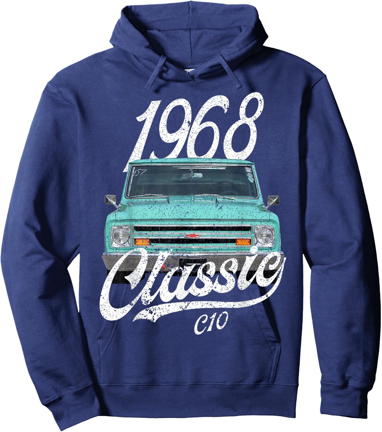 1967 1968 C10 67' Chevys Hoodie - Hoodie | Navy