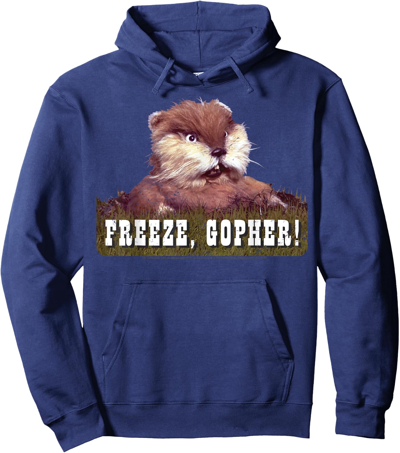 Caddyshack Freeze Gopher Hoodie - Hoodie | Navy