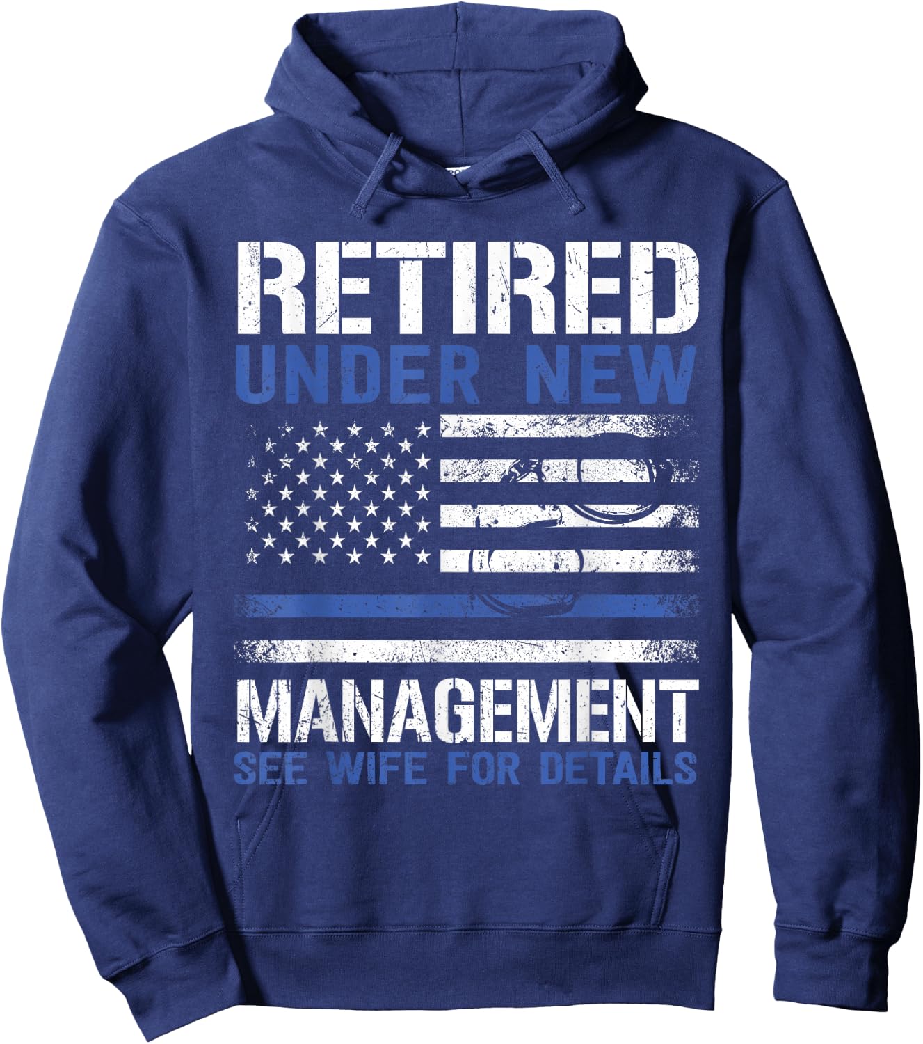 Law Enforcement Retirement Police Retirement Humorous Retired Police Officer Law Enforcement Retirement Hoodie - Hoodie | Navy