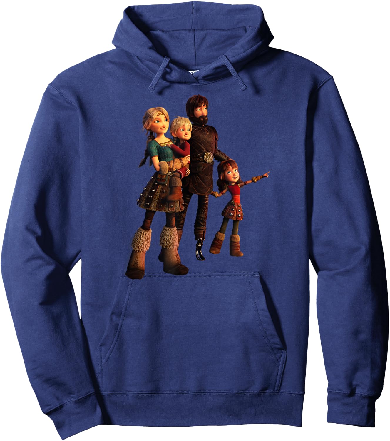 How to Train Your Dragon 3 Hiccups Family Hoodie - Hoodie | Navy
