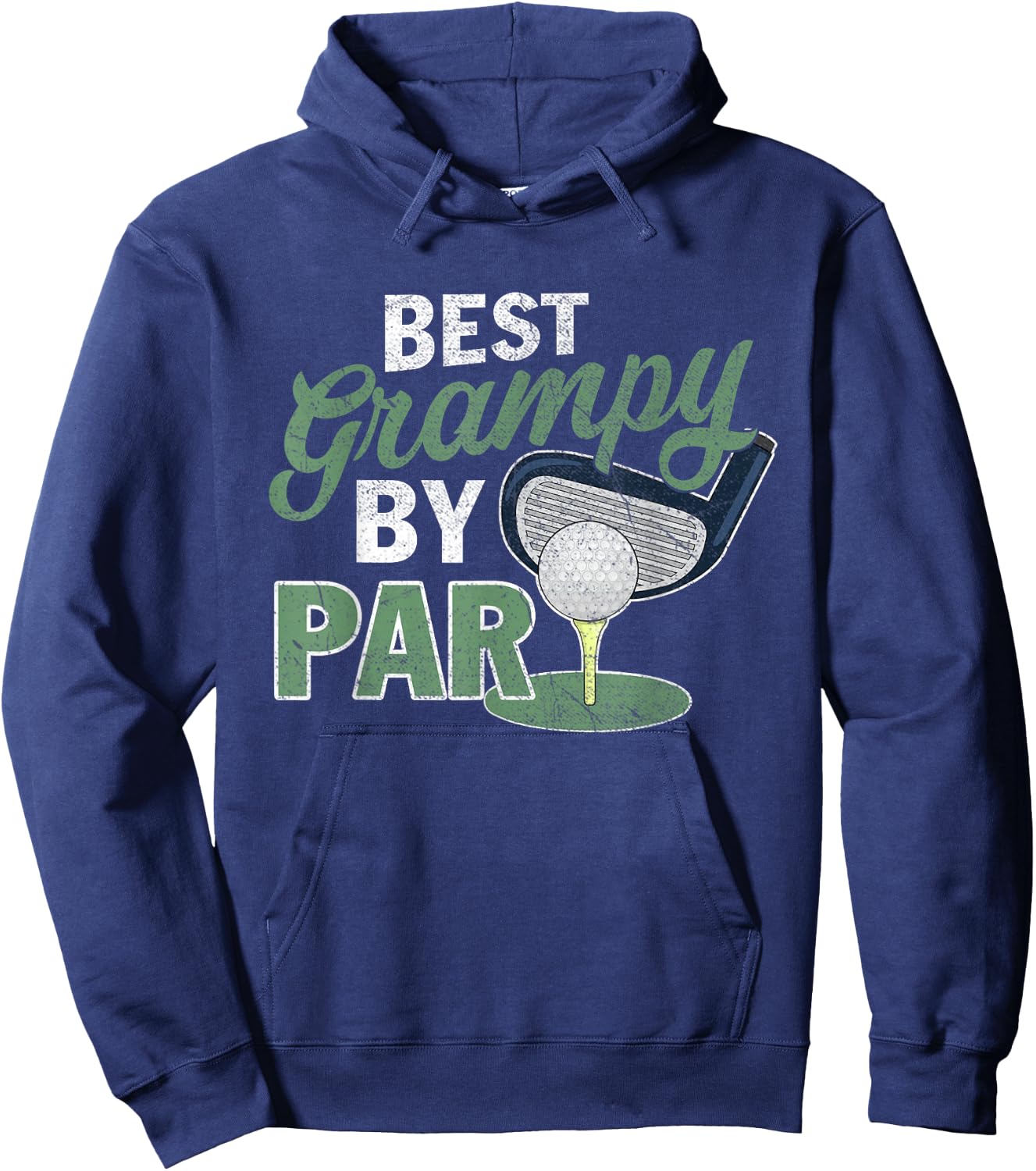 Best Grampy By Par Father's Day Golf Sports Hoodie - Hoodie | Navy