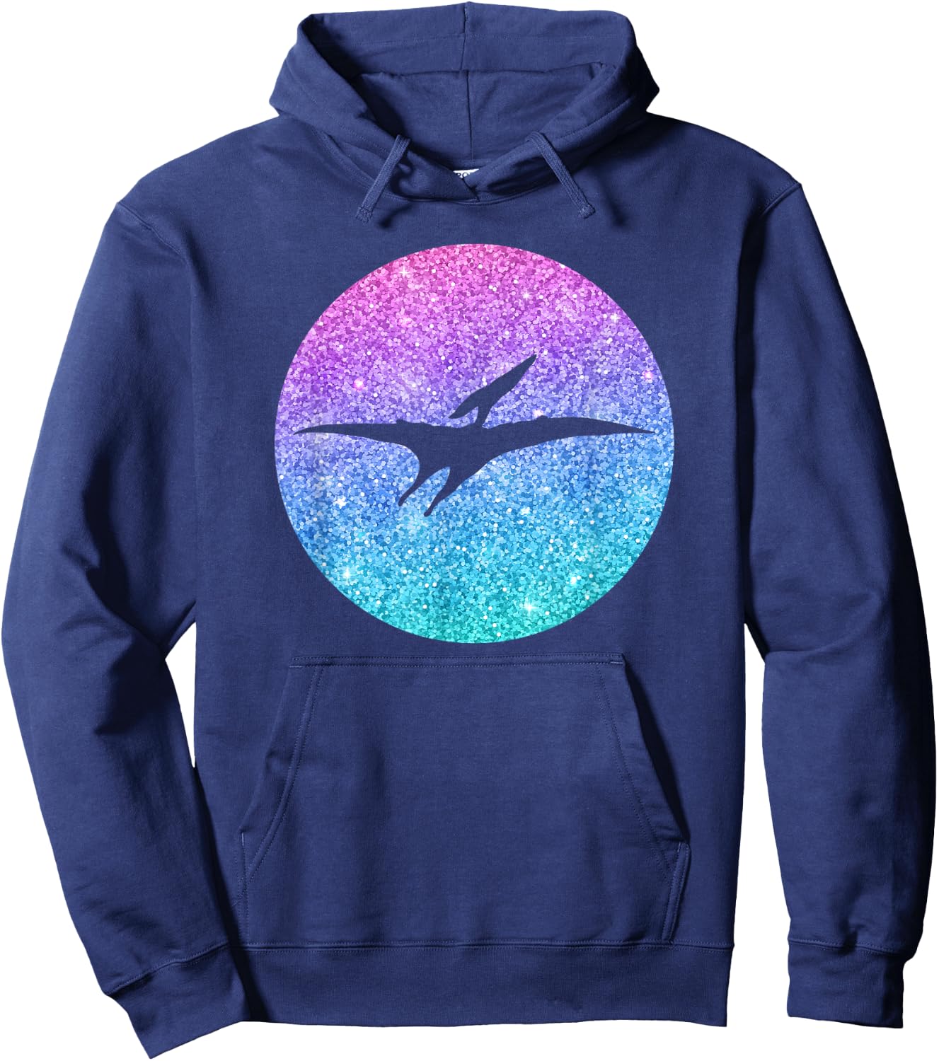 Cute Pterodactyl Dinosaur Gift Girls Teens And Women Hoodie - Hoodie | Navy