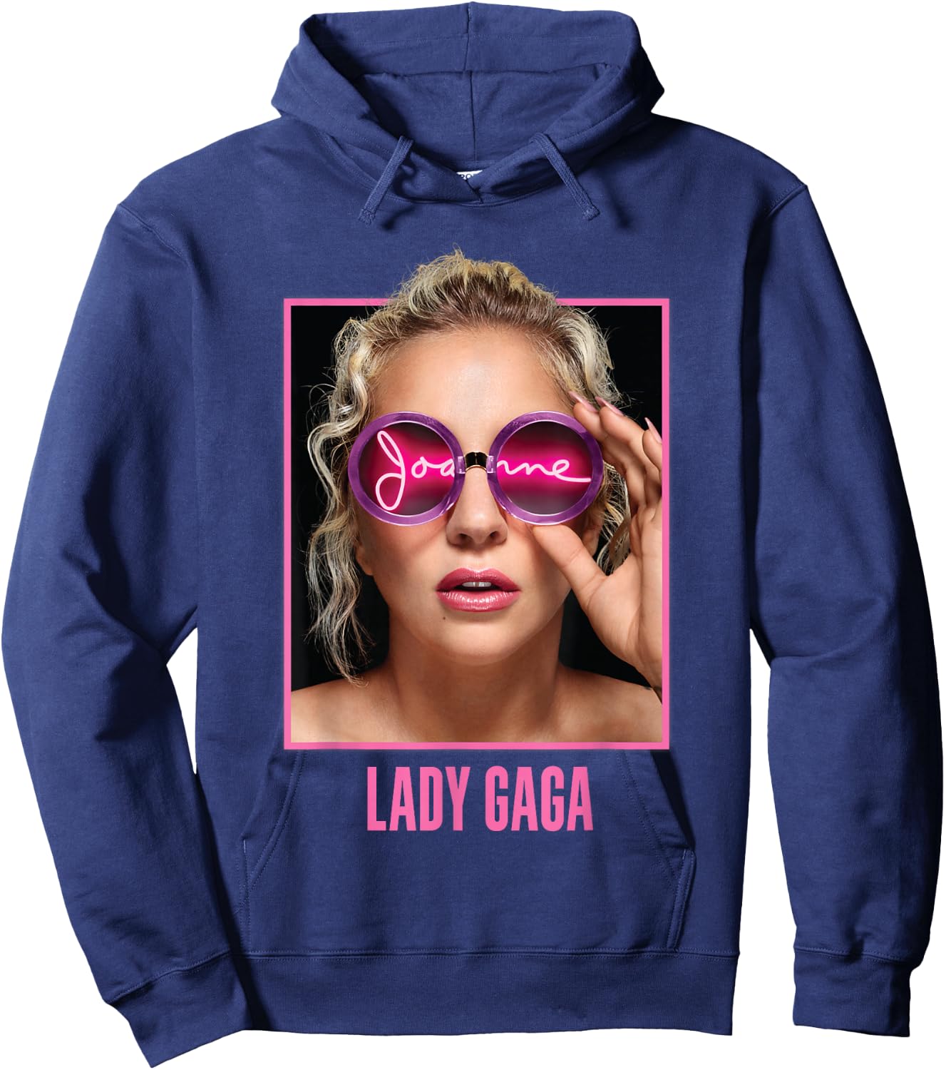 Lady Gaga Joanne Glasses Hoodie - Hoodie | Navy