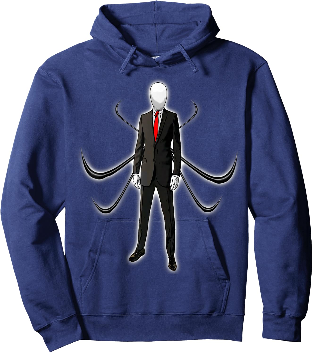 Slender Man Hoodie - Hoodie | Navy