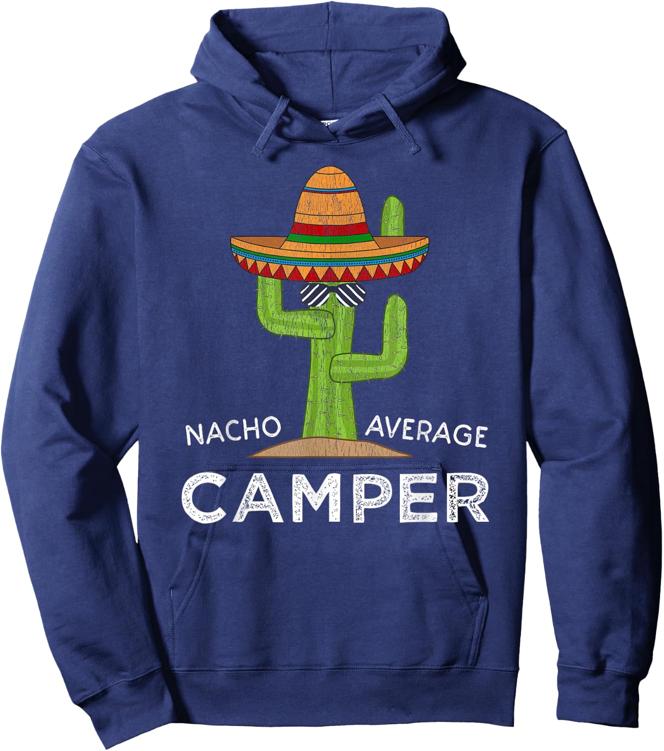 Fun Hilarious Camper Humor | Funny Saying Camping Hoodie - Hoodie | Navy