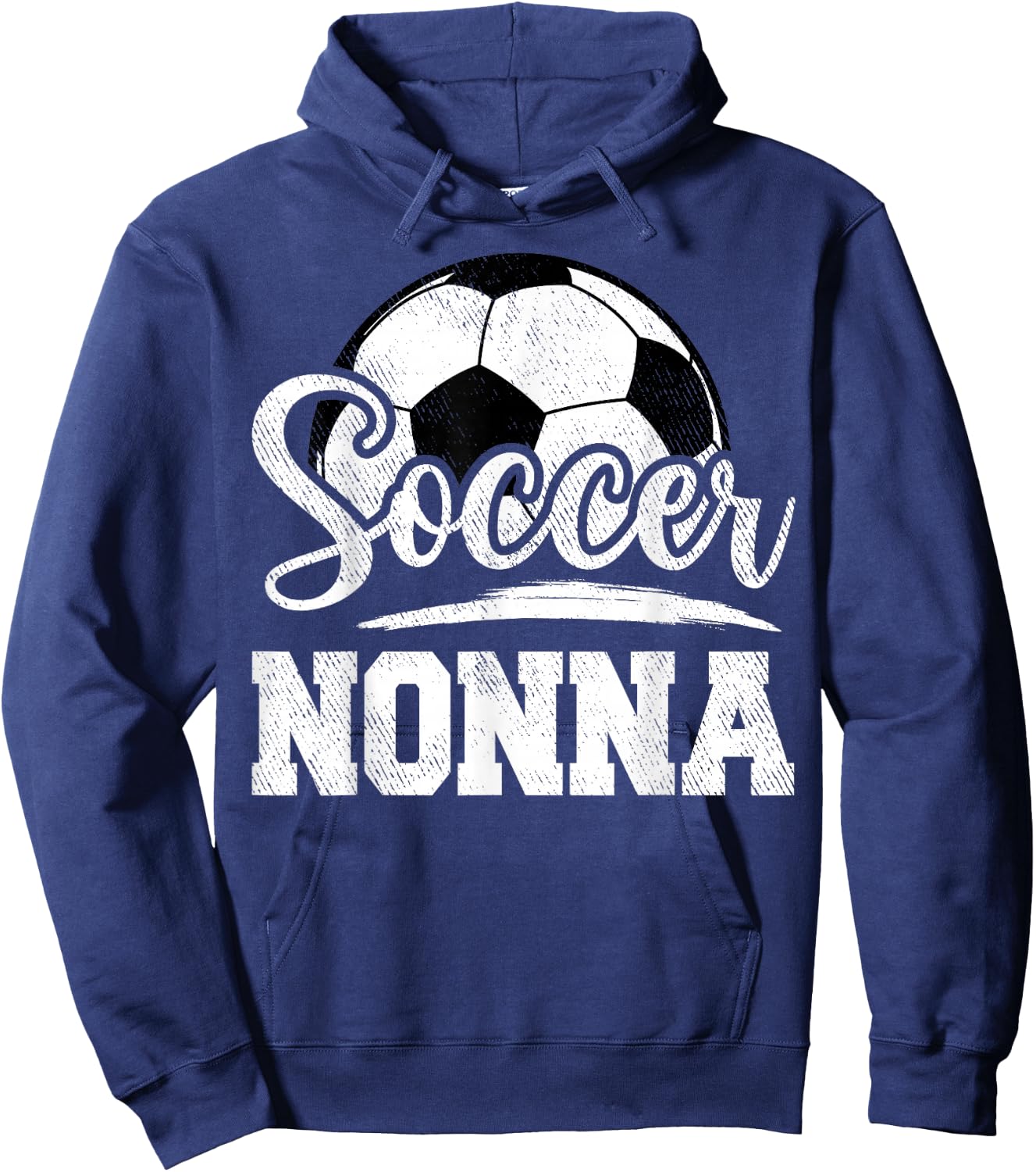 Soccer Nonna Soccer Player Game Day Mother's Day Hoodie - Hoodie | Navy