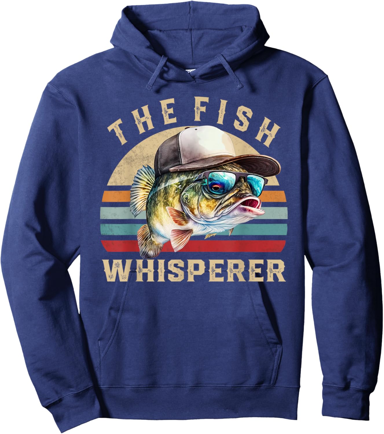 The Fish Whisperer Hoodie - Hoodie | Navy