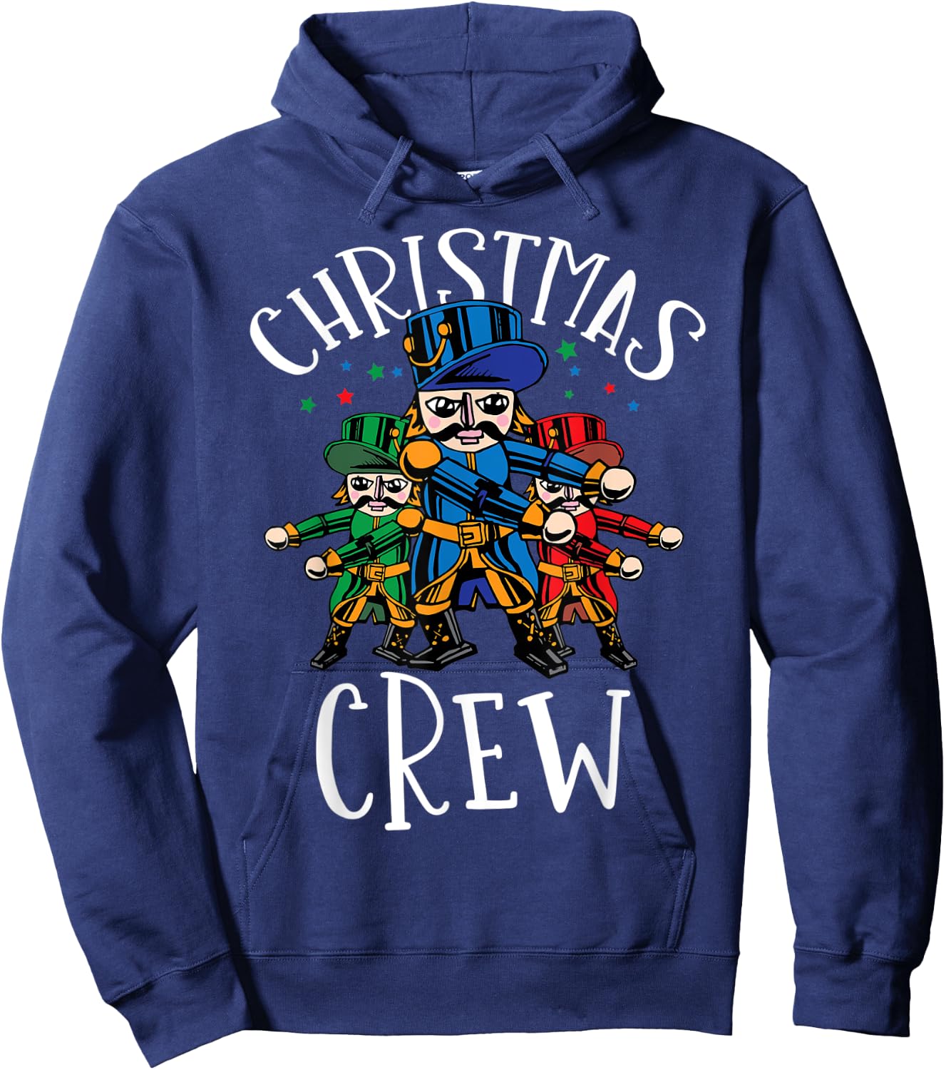 Nutcracker Shirt Christmas Crew Flossing Kids Hoodie - Hoodie | Navy