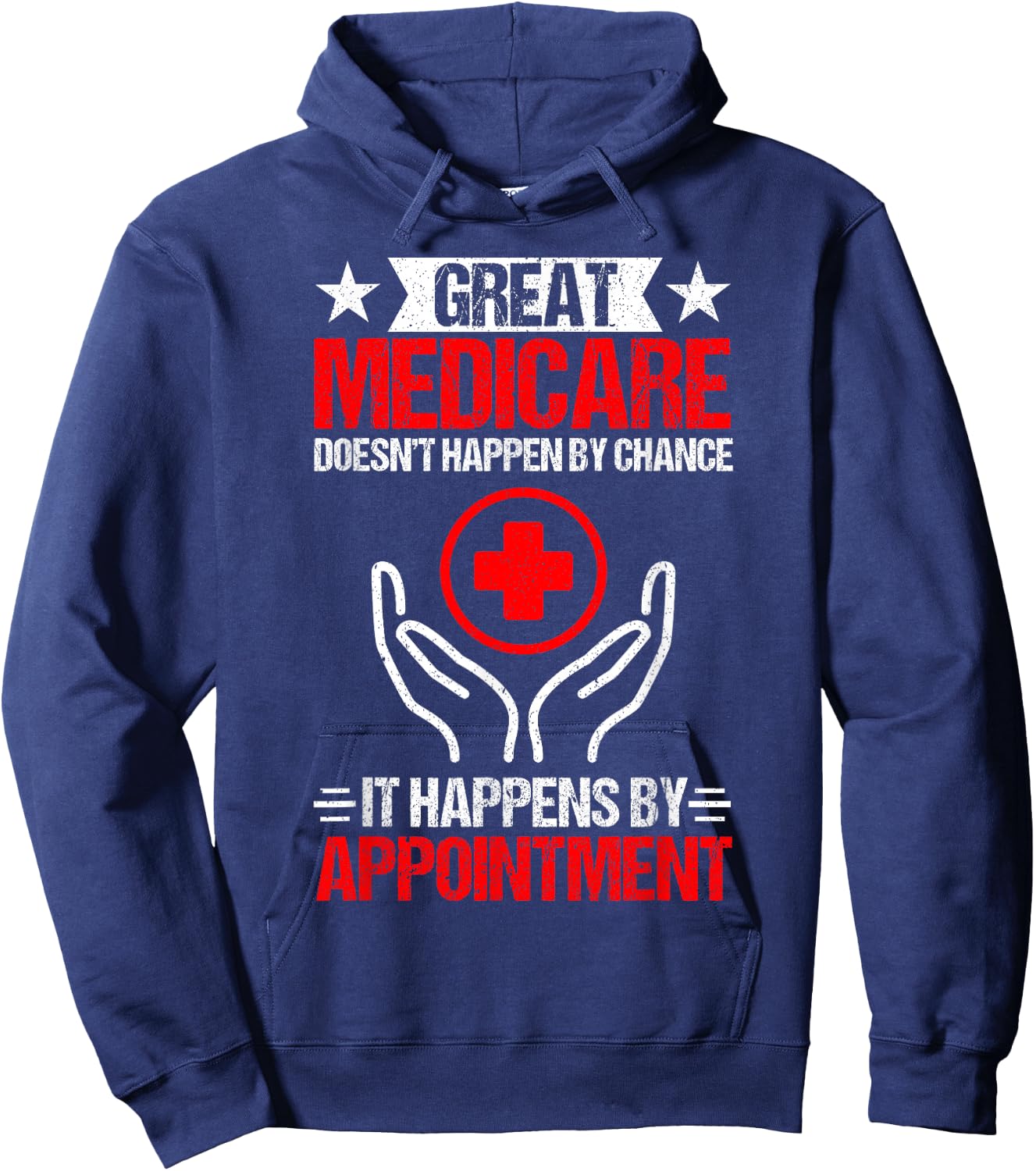 Medicare Insurance Agent Hoodie - Hoodie | Navy