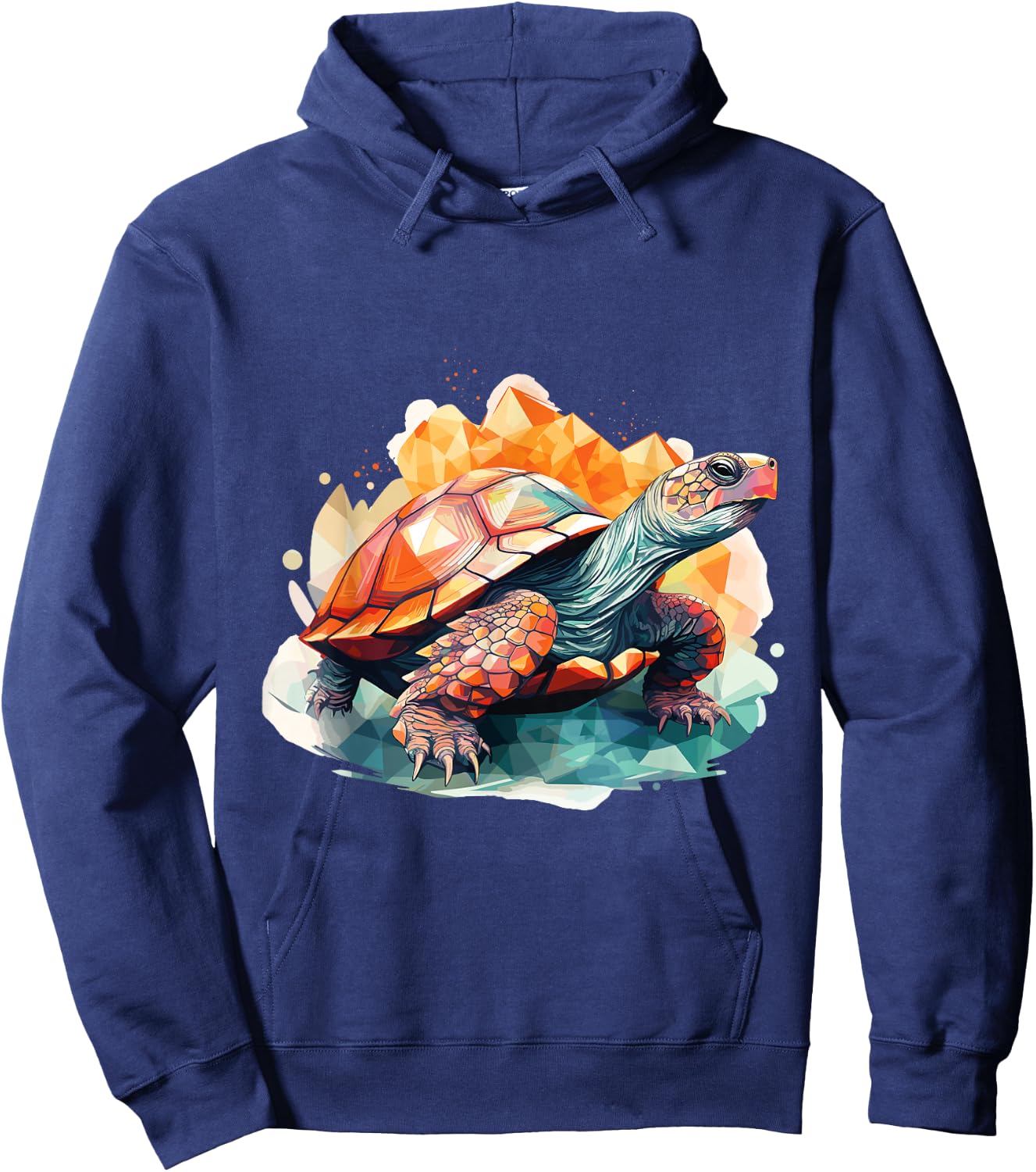 Sea Turtle in the Ocean, Turtles Lover Hoodie - Hoodie | Navy