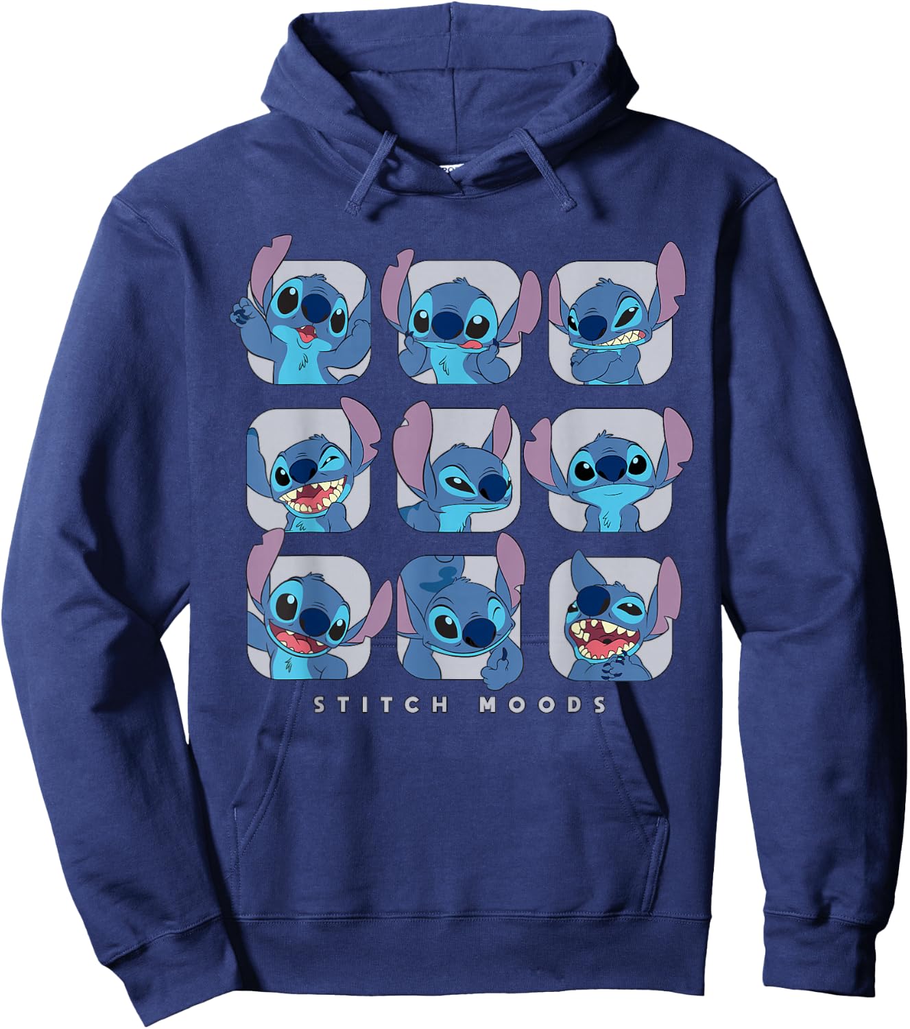 Disney Lilo and Stitch Moods Hoodie - Hoodie | Navy