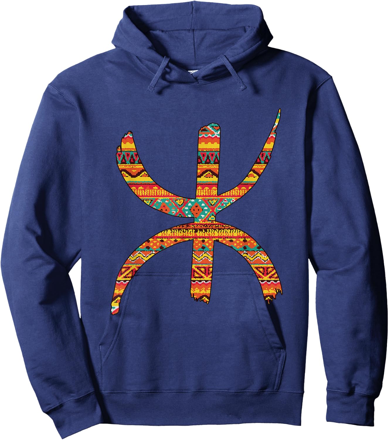 Amazigh Berbers Art Tifinagh Hoodie - Hoodie | Navy