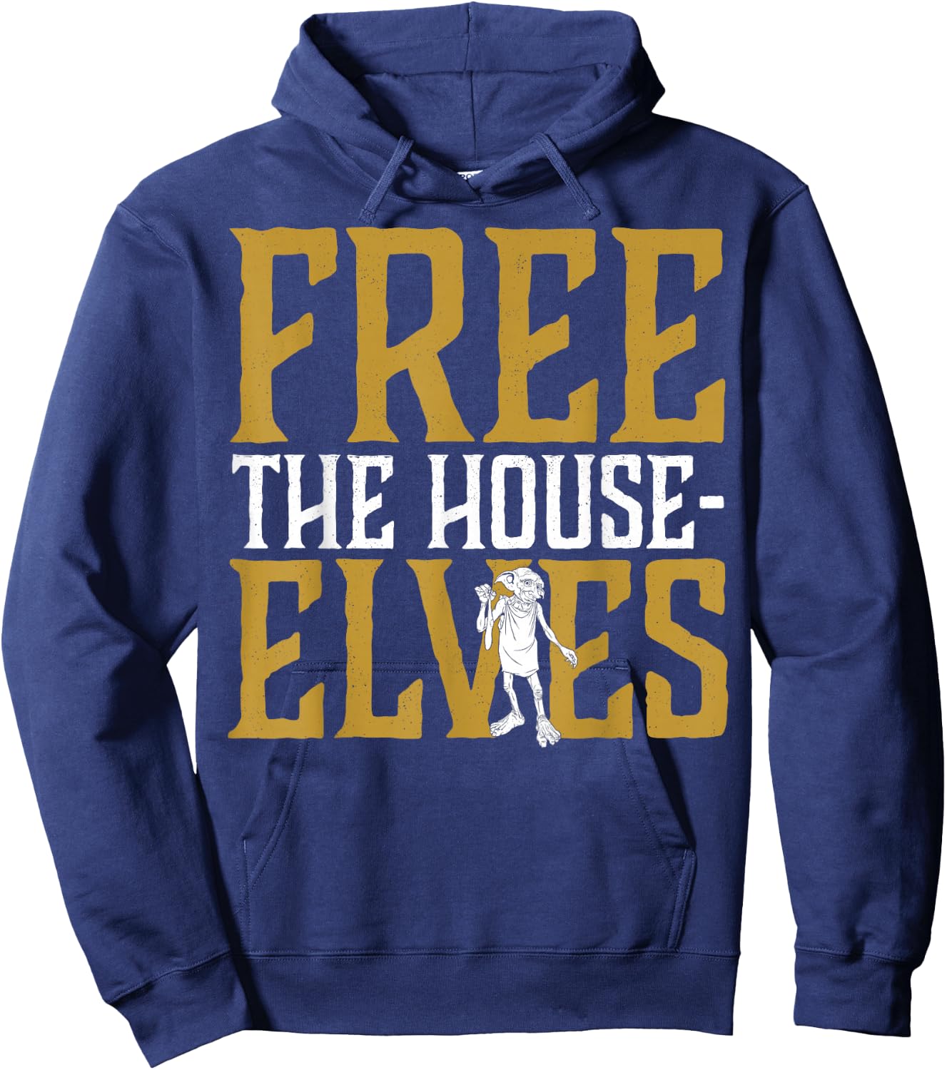 Harry Potter Dobby Free The House-Elves Hoodie - Hoodie | Navy
