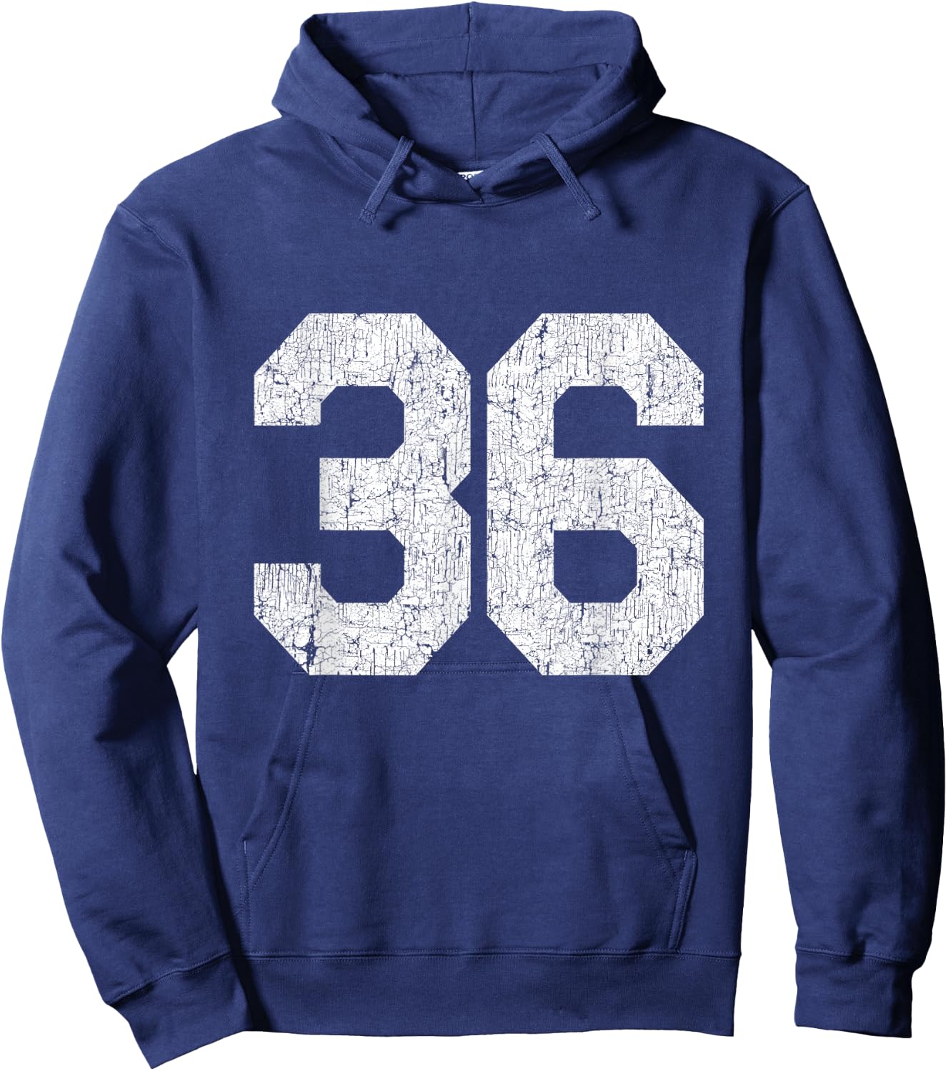 Jersey Uniform Number #36, 36th Birthday Hoodie - Hoodie | Navy