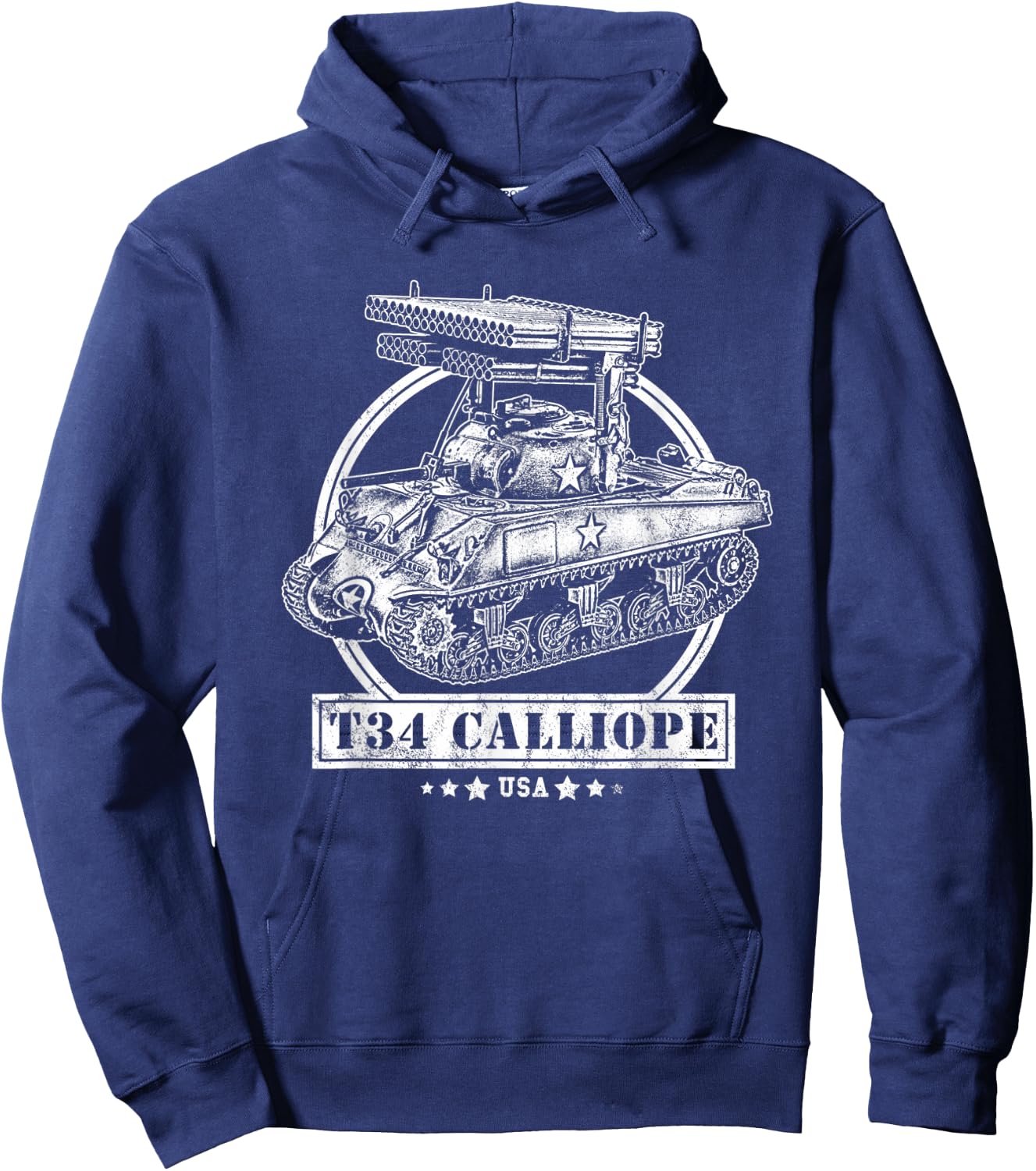T34 Sherman Calliope Hoodie - Hoodie | Navy