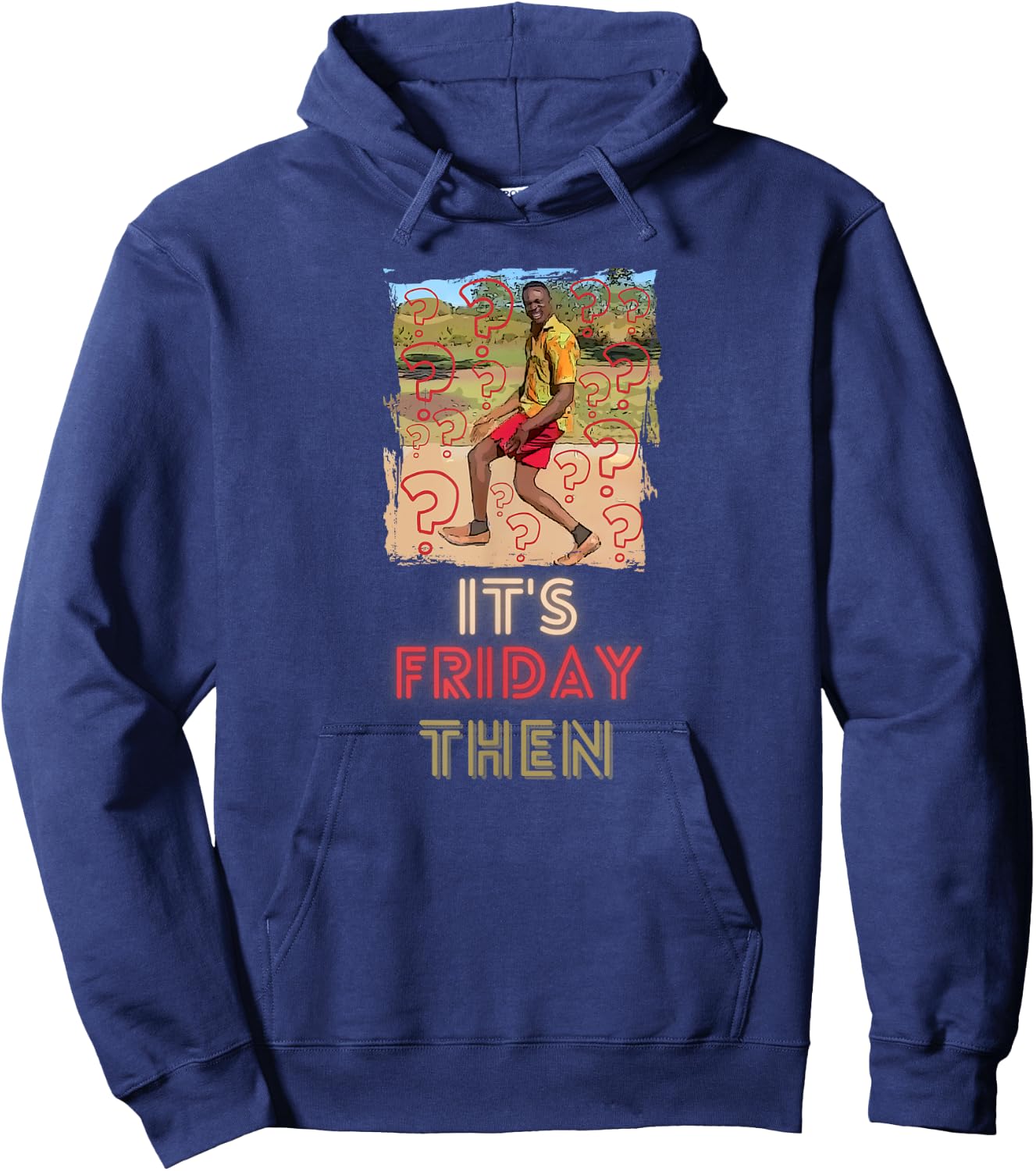 It's Friday then. Get ready for the weekend Saturday Sunday Hoodie - Hoodie | Navy