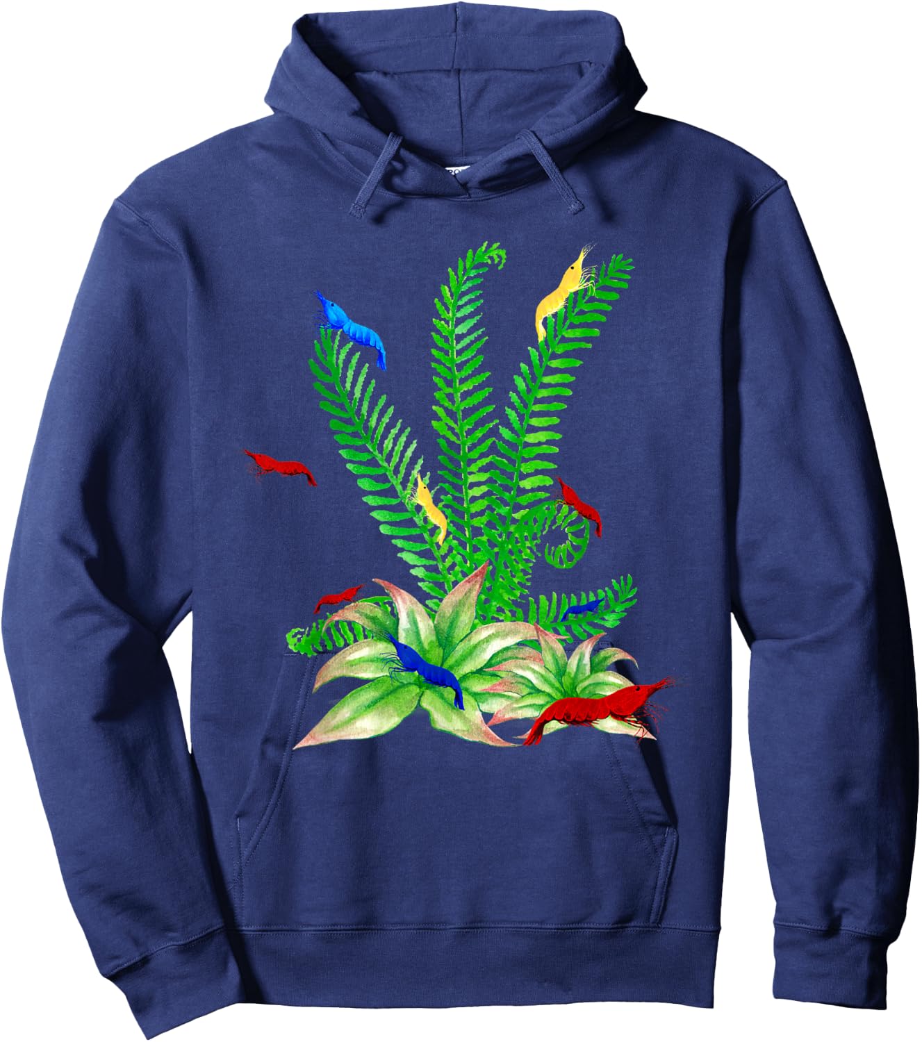 Cherry Shrimp Neocaridina Breeder Aquarium Fish Tank Gift Hoodie - Hoodie | Navy